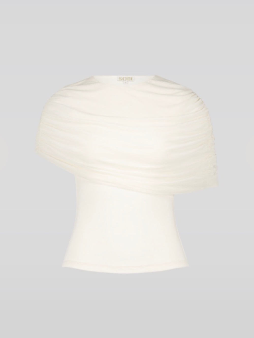 Saemdi Cream / Beige Lea Cape Top